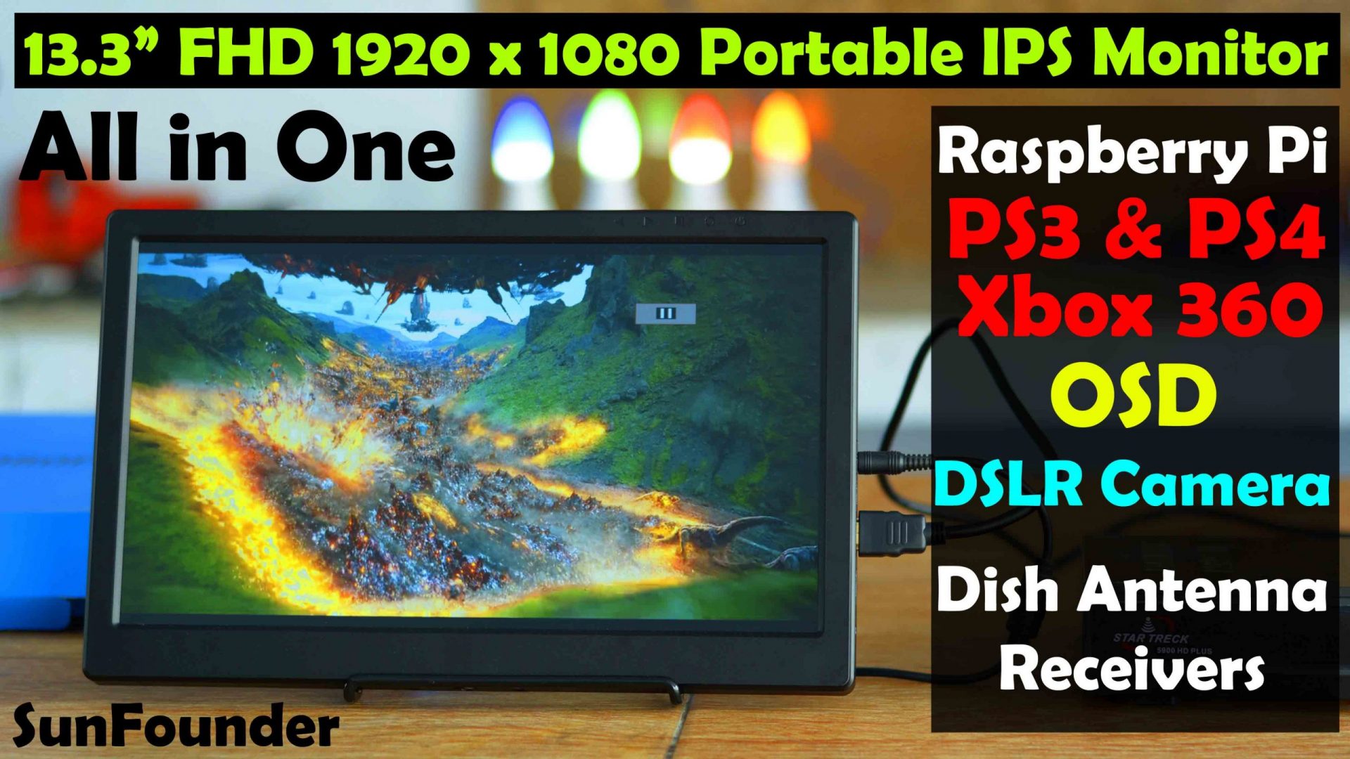 Portable IPS Monitor