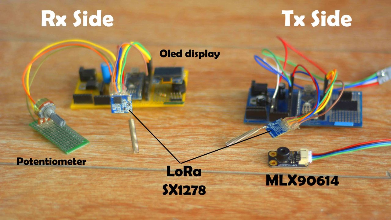 MLX90614 Arduino LoRa