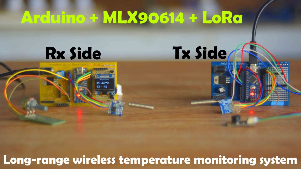 MLX90614 Arduino LoRa