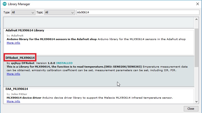 MLX90614 Arduino LoRa
