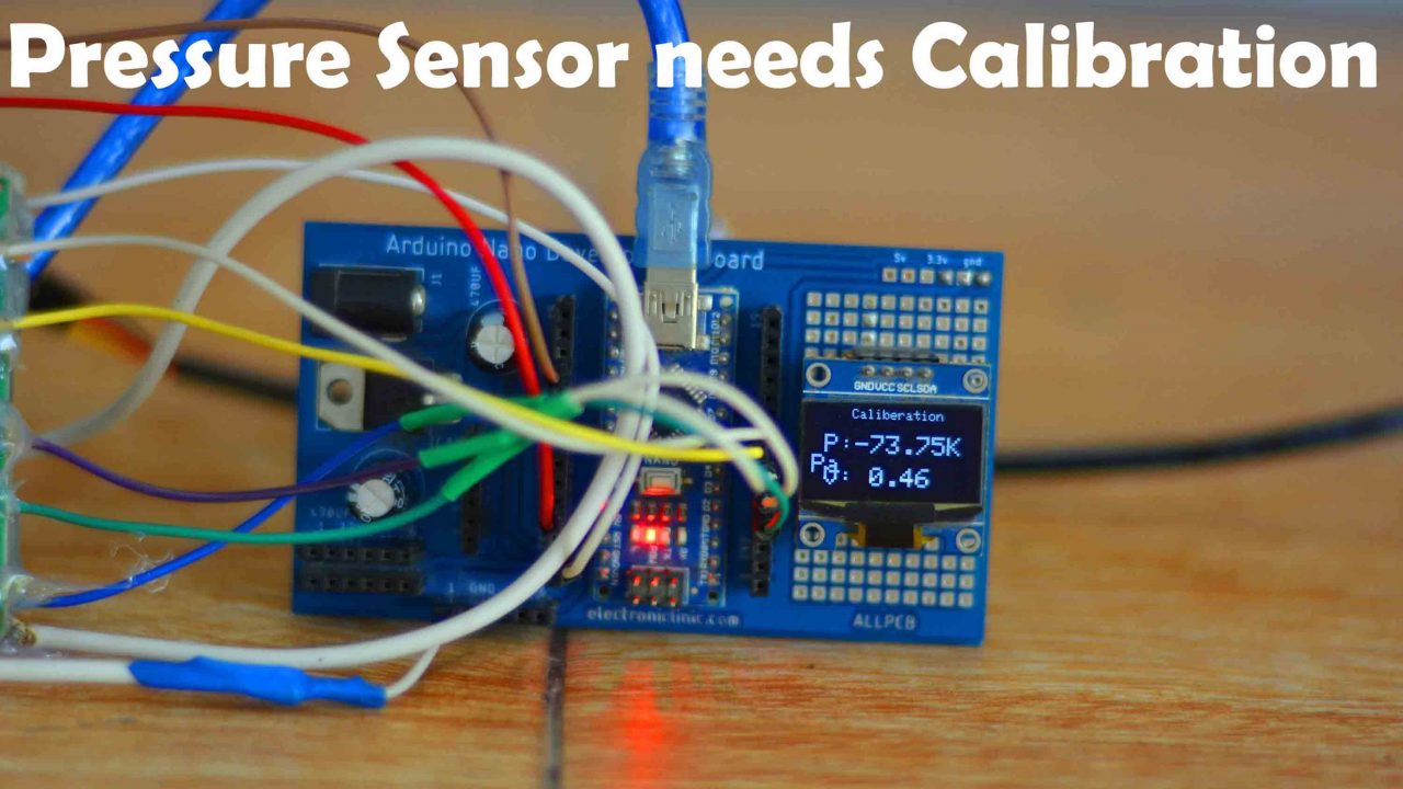 Arduino Water Pressure Sensor