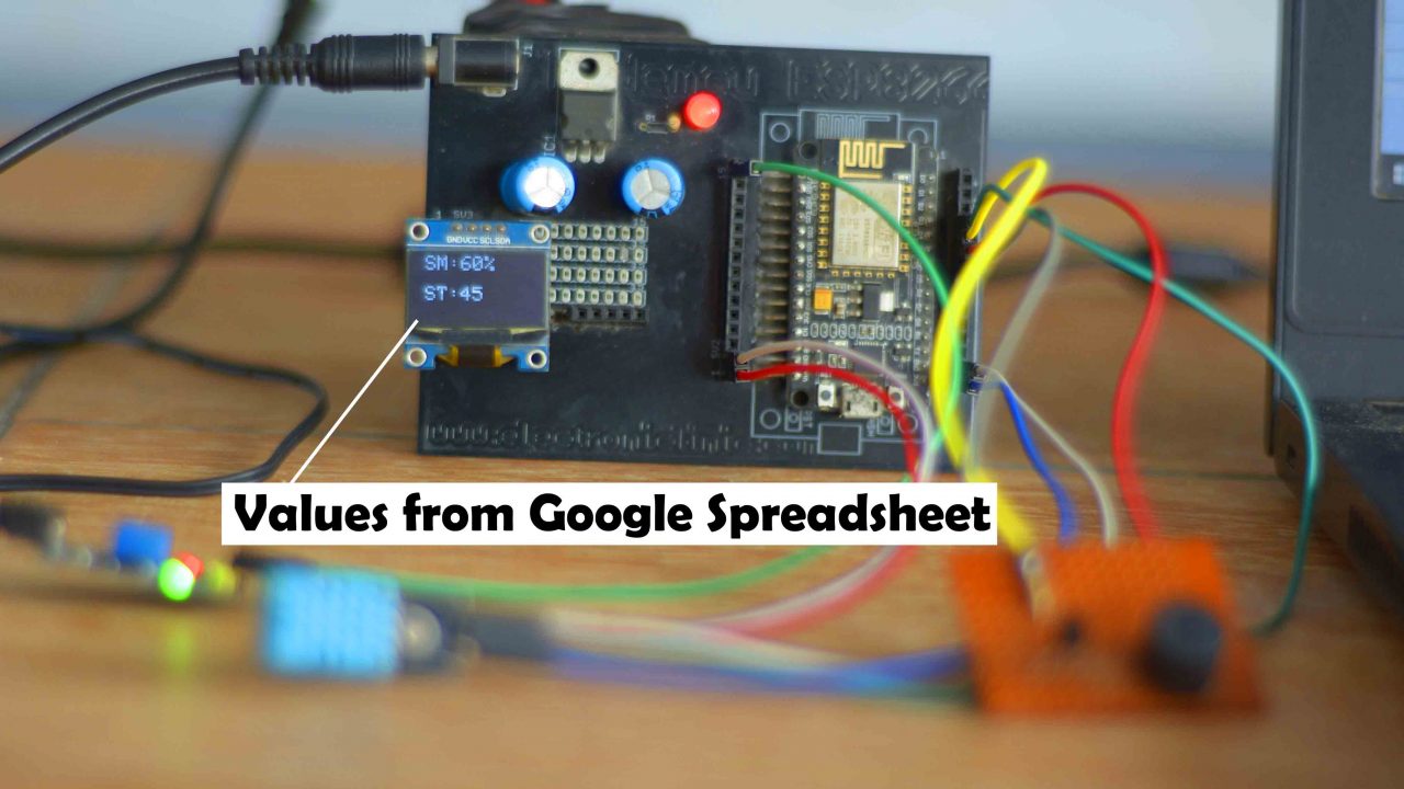 Google spreadsheet to ESP8266