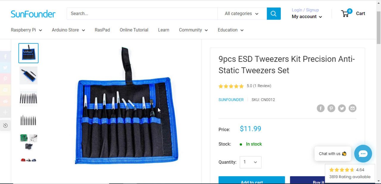 How to use ESD Tweezers