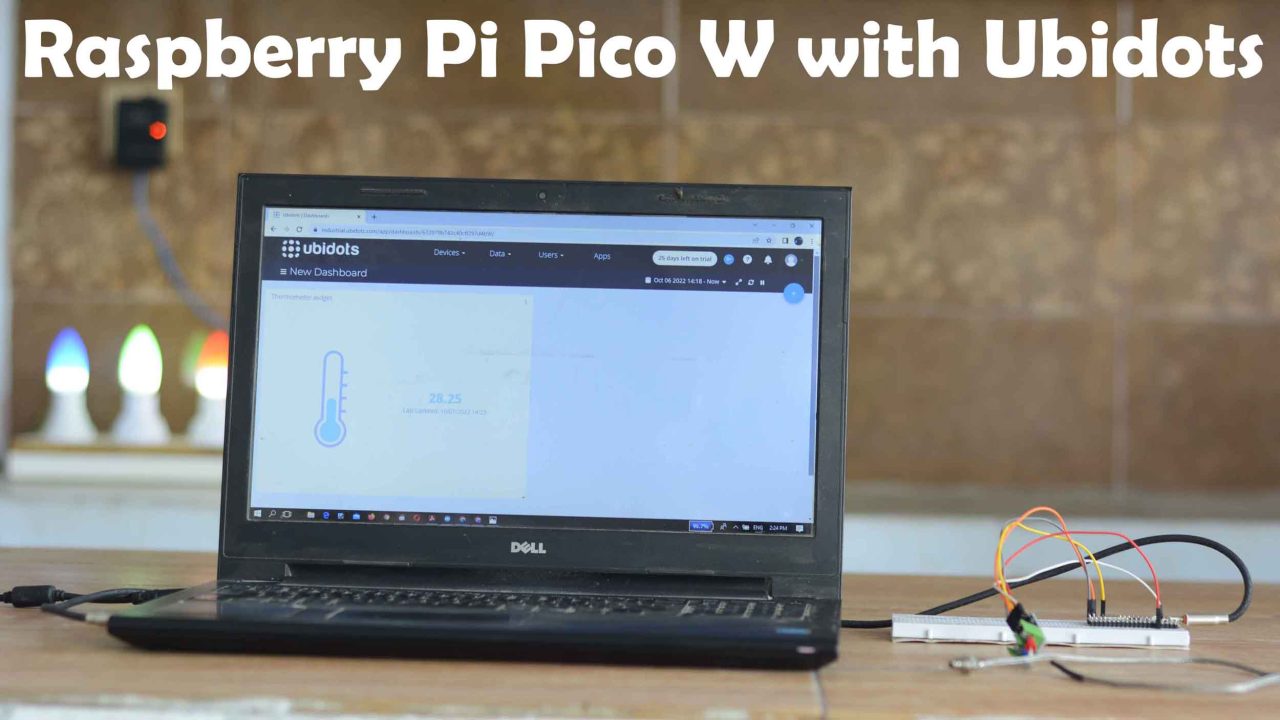 Raspberry Pi Pico W with Ubidots