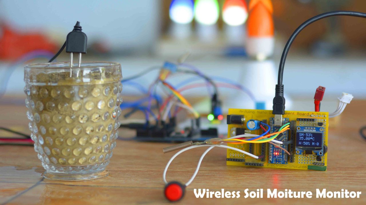 Wireless Soil Moisture Monitor