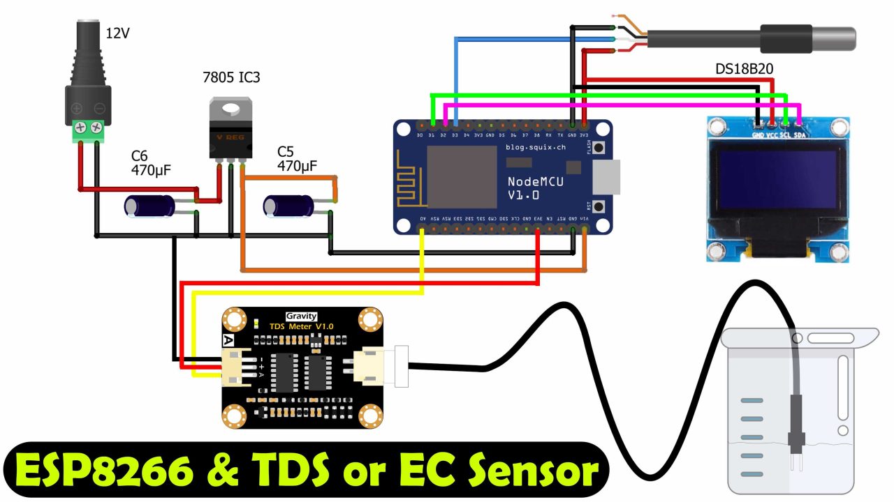 TDS Sensor with ESP8266