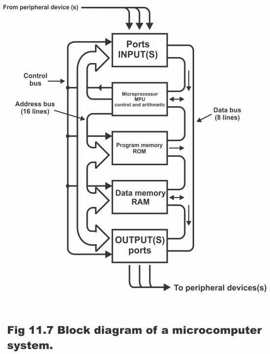 Components of Micro Computers in Digital Electronics