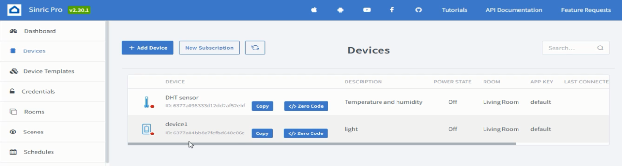 Sinric Pro ESP32