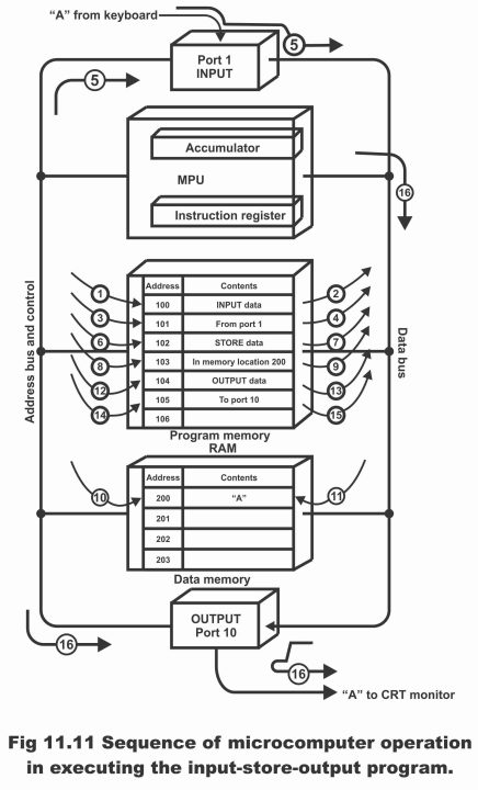 Microprocessor Operation or Function