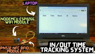 ESP8266 PN532 RFID, and Google Spreadsheet