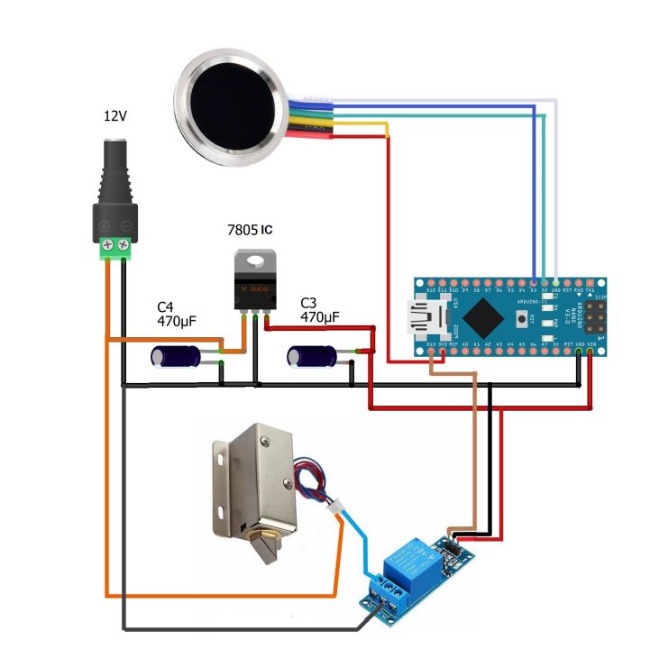 R557 Capacitive Fingerprint Sensor interfacing with arduino