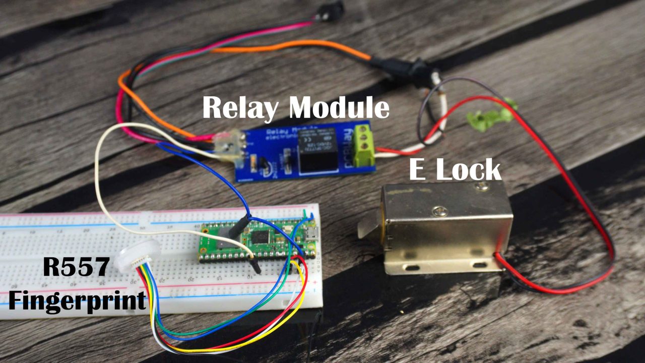 Raspberry Pi Pico Fingerprint practical testing