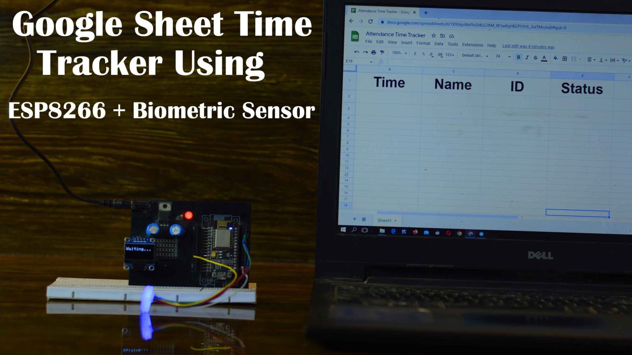 r557 biometric sensor Google Sheet Attendance Tracker