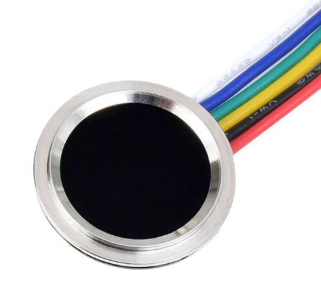 biometric r557 capacitive sensor module with Raspberry Pi Pico Fingerprint