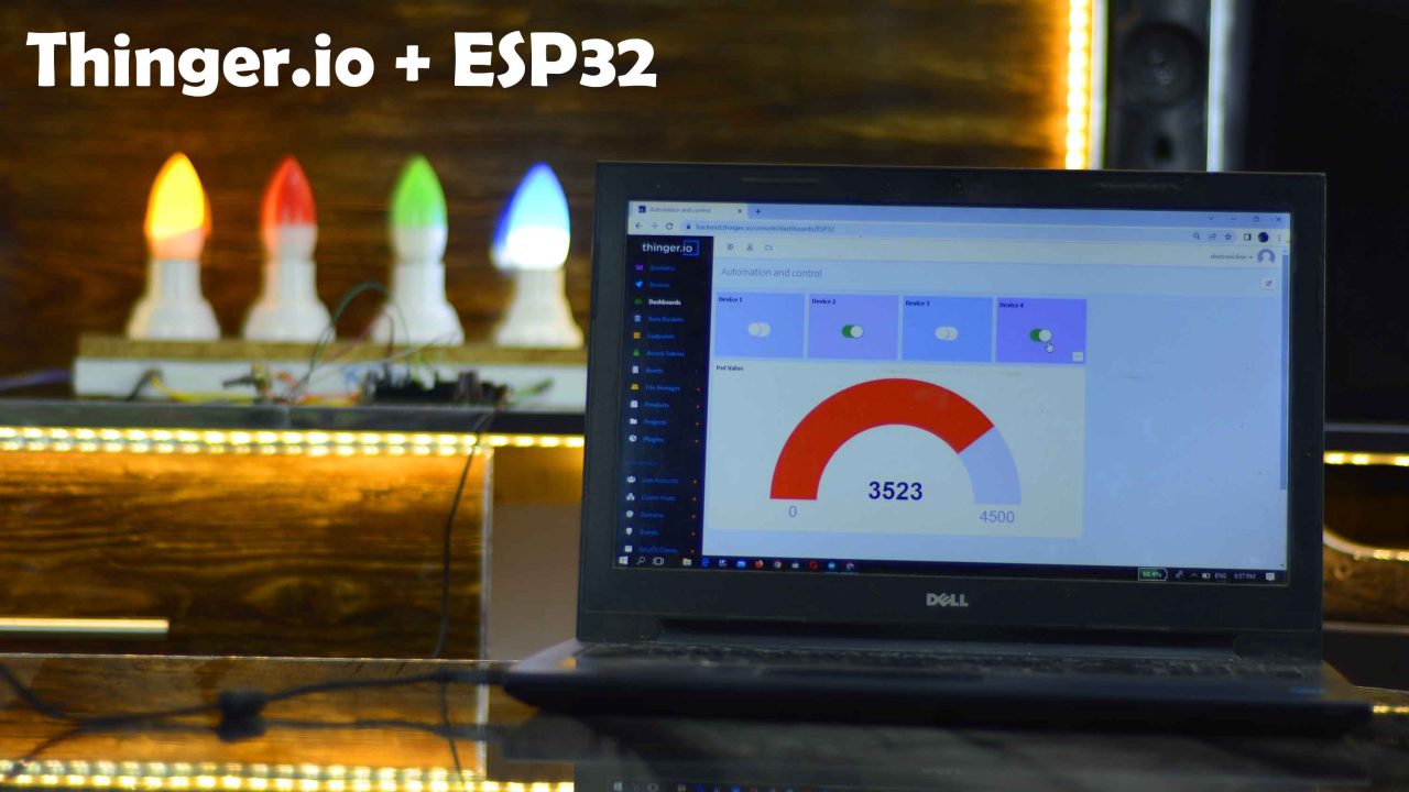 Thinger.io and ESP32