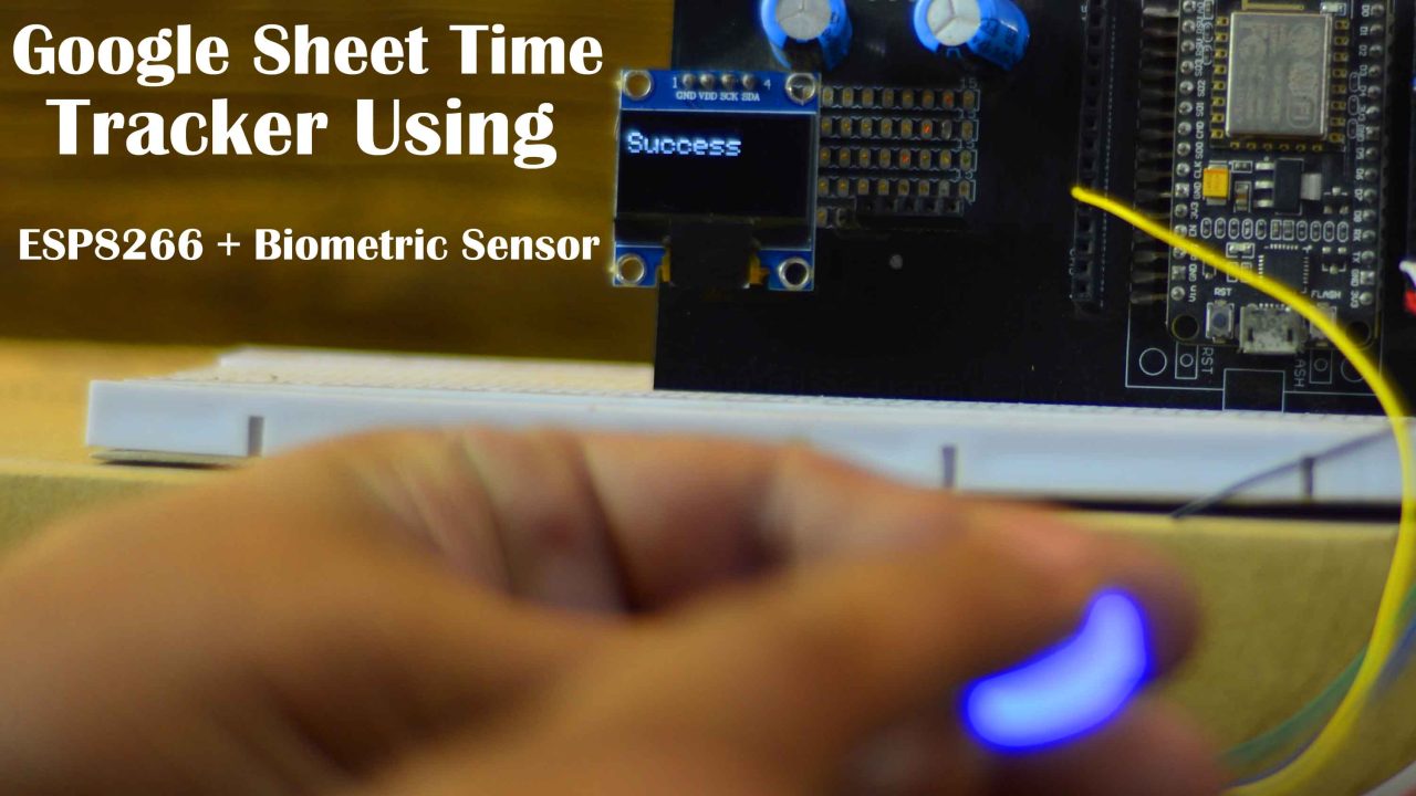 iot based attendance system using esp8266 and fingerprint sensor with google sheet