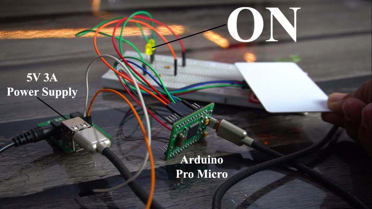 PN532 NFC RFID with Arduino Pro Micro