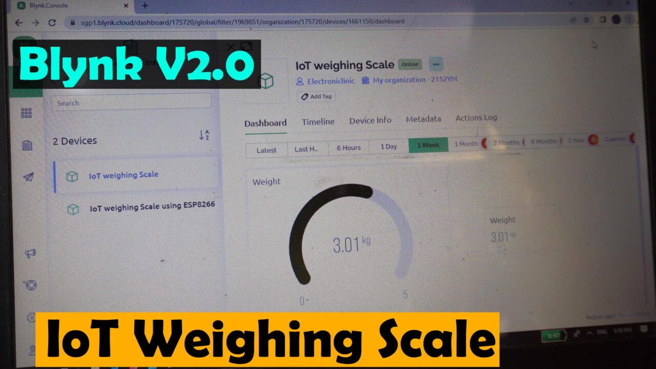 IoT Weighing Scale