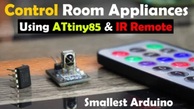 ATtiny85 IR Remote Control