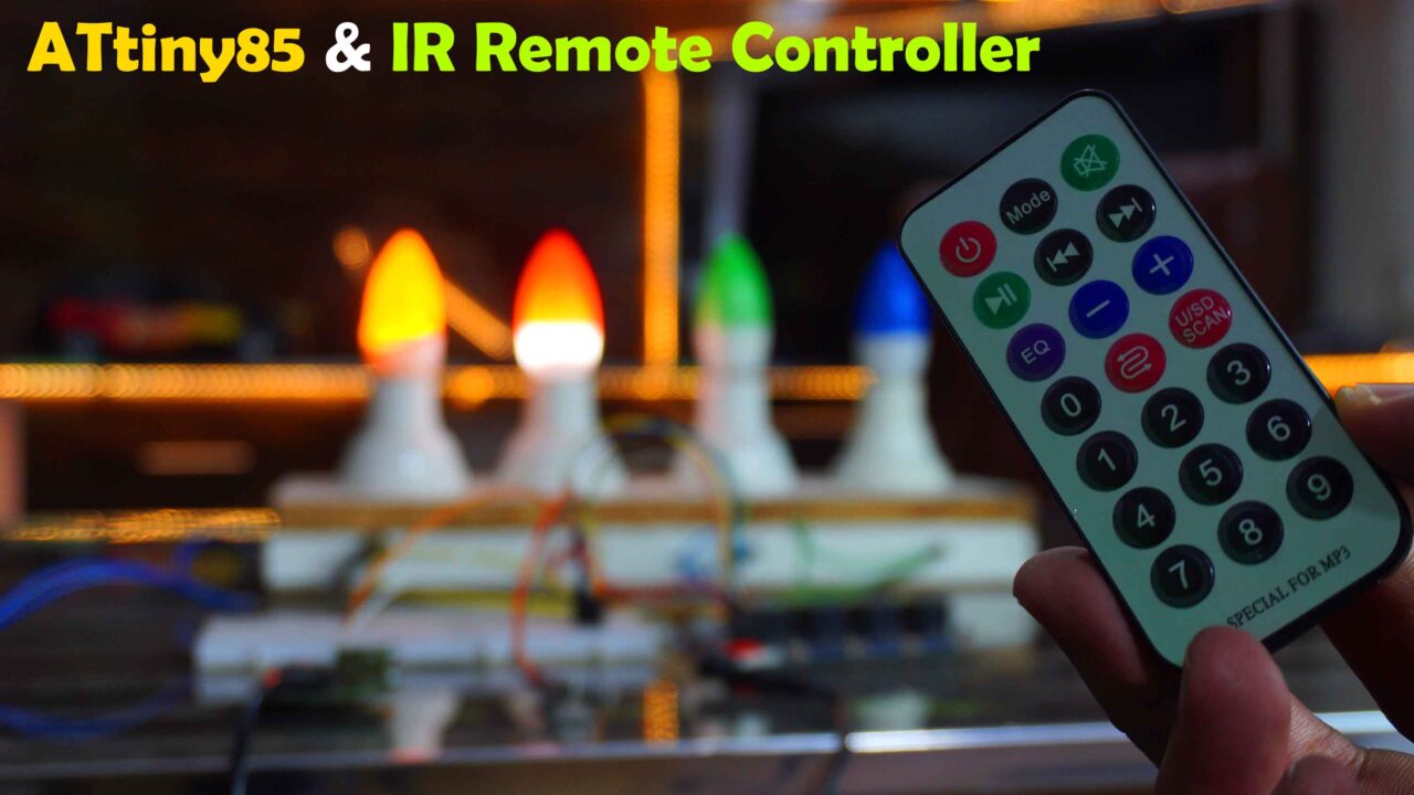 ATtiny85 IR Remote Control