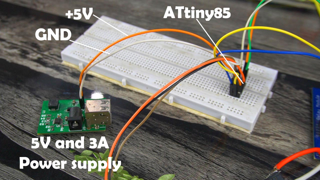 ATtiny85 IR Remote Control