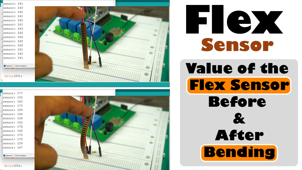Flex Sensor with Arduino