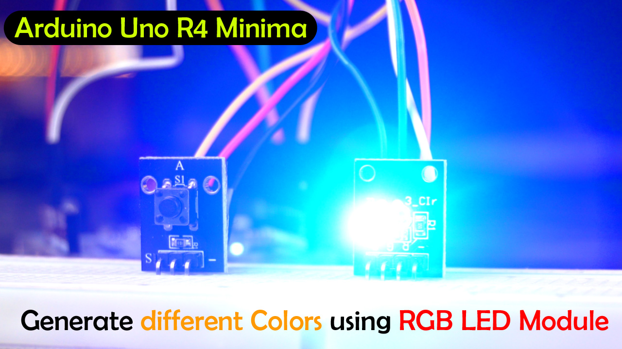 RGB Led with Arduino Uno R4
