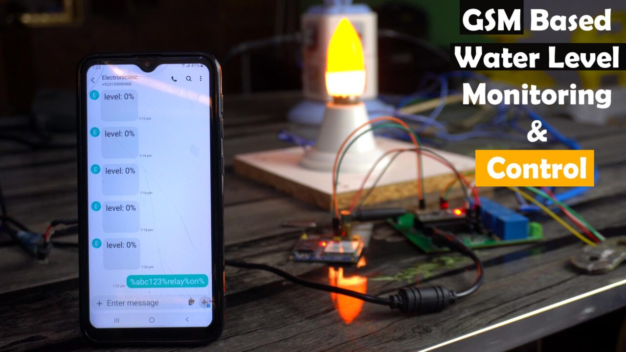 GSM based Water Level Monitoring