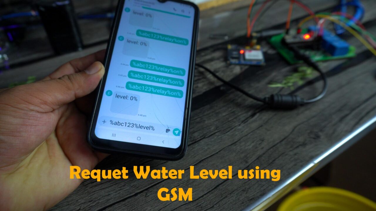 GSM based Water Level Monitoring