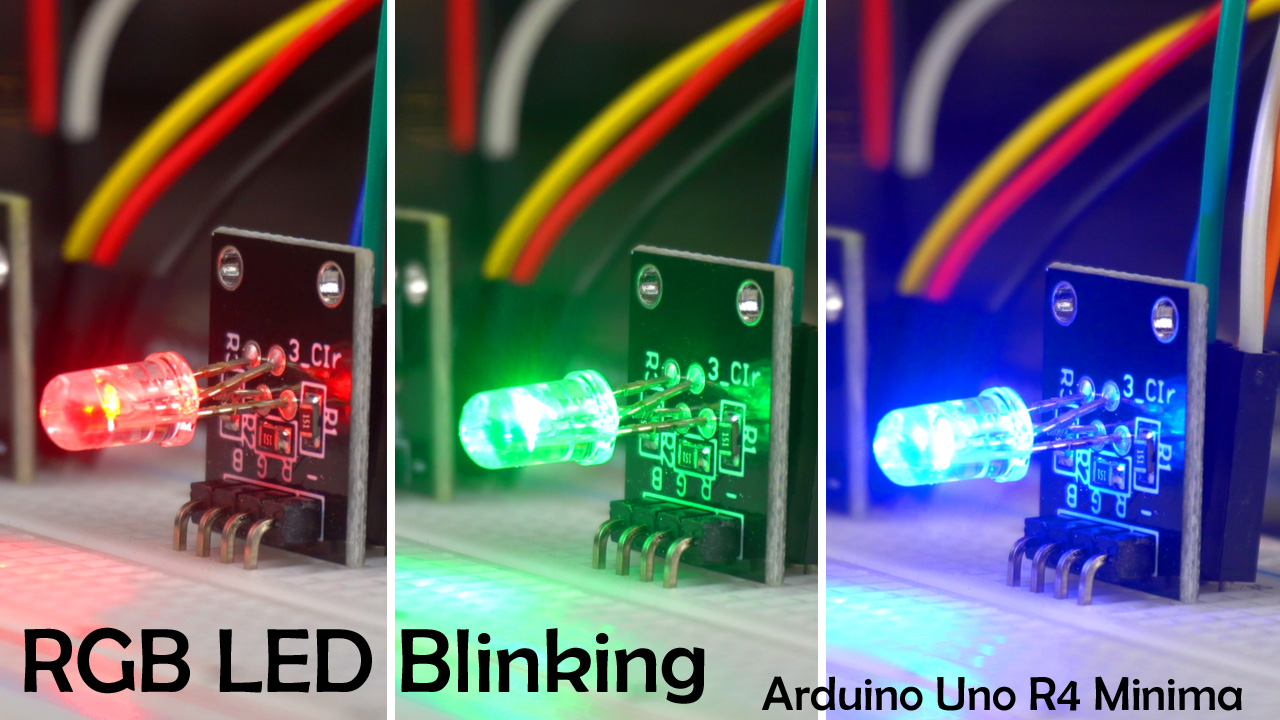 RGB Led with Arduino Uno R4