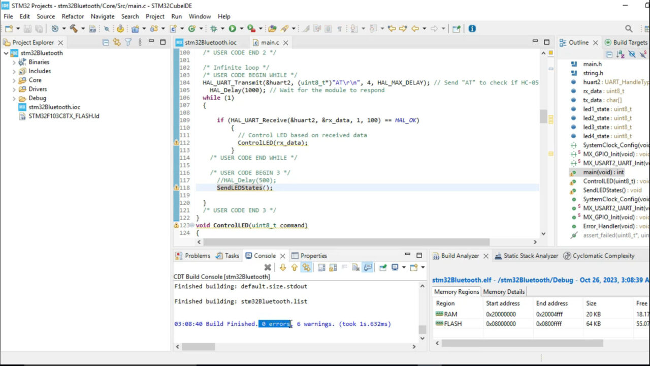 STM32 Bluetooth