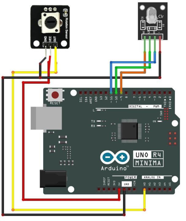 Potentiometer with Arduino