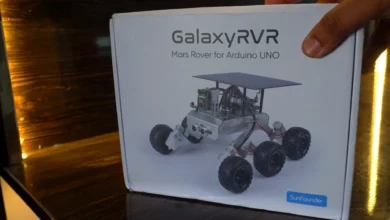 GalaxyRVR Mars Rover unboxing review and testing