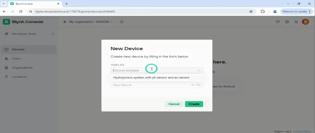 esp32 Hydroponic System