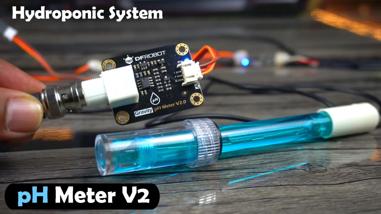 esp32 Hydroponic System ph meter v2 sensor