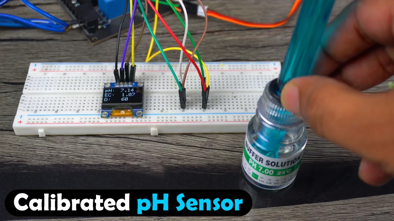 esp32 Hydroponic System calibration