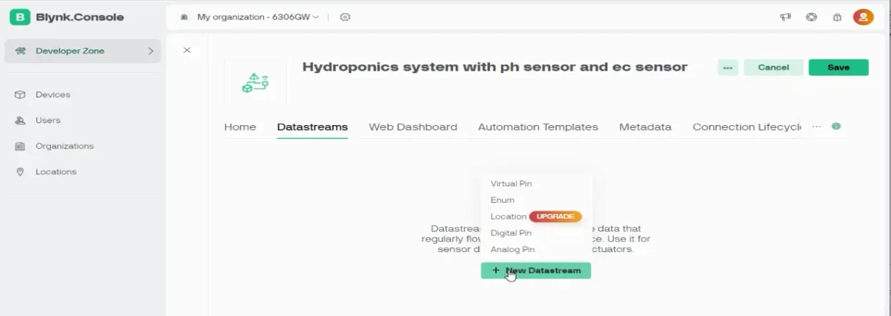 esp32 Hydroponic System