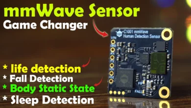 C1001 mmWave human detection sensor