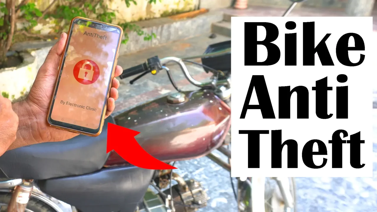 esp32 bike Anti Theft system using ble