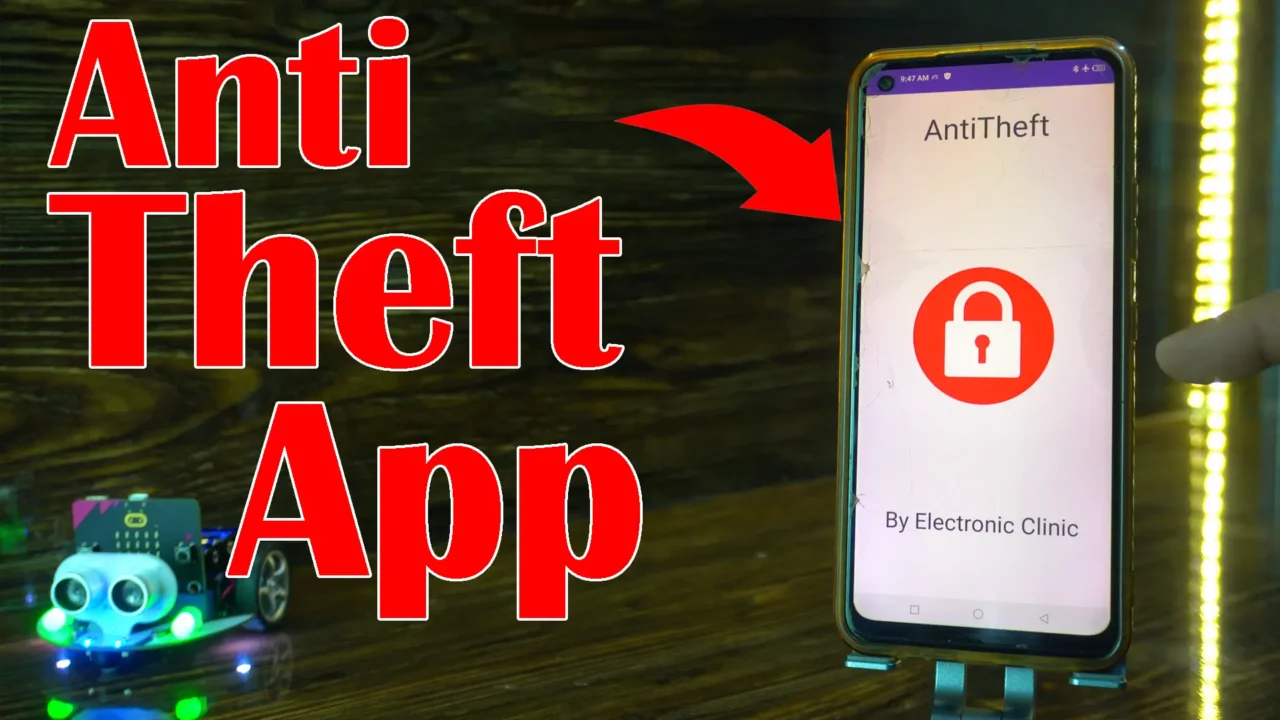 bike Anti Theft application designed in android studio
