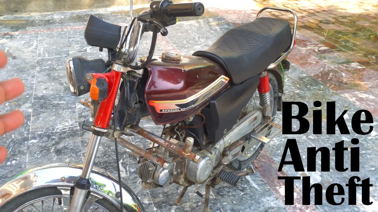 bike Anti Theft project using esp32