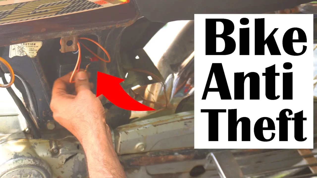bike Anti Theft security system control from ble application