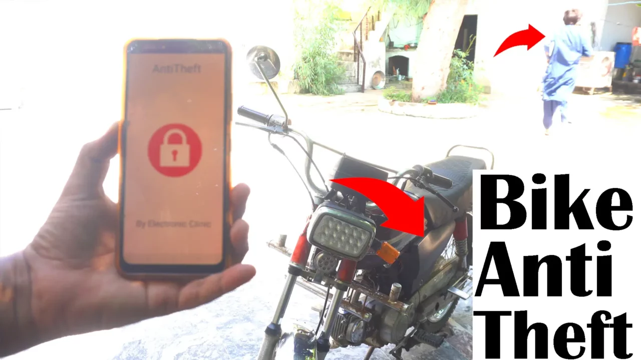 bike Anti Theft system using smart app