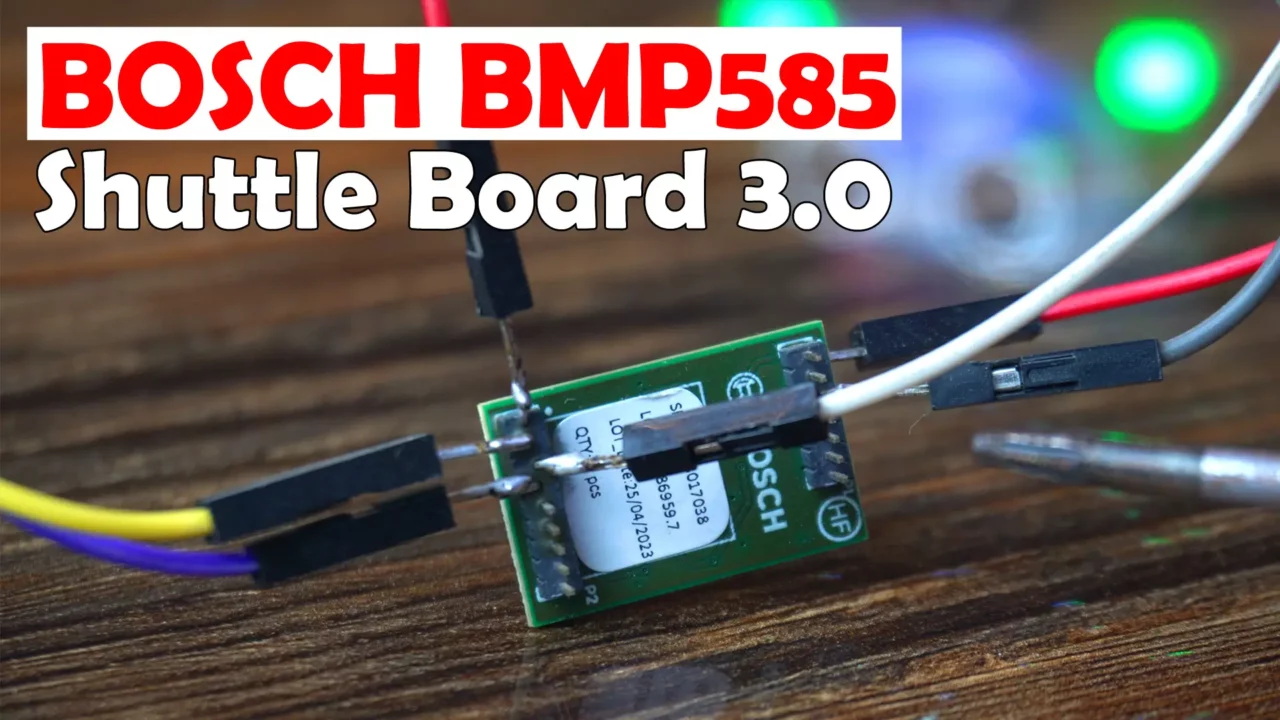 BOSCH BMP585 Barometric Pressure Sensor shuttle board 3.0 pins