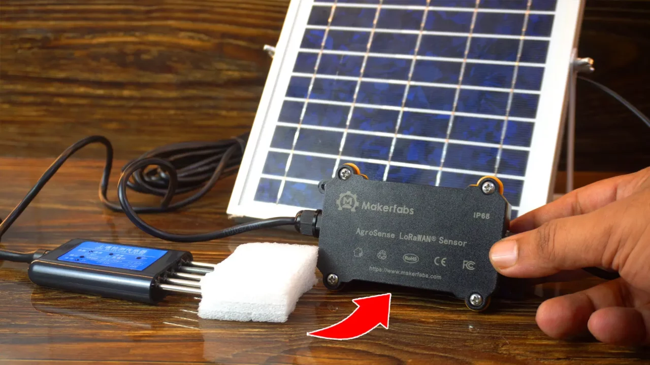 Soil pH Meter using esp32 and lora