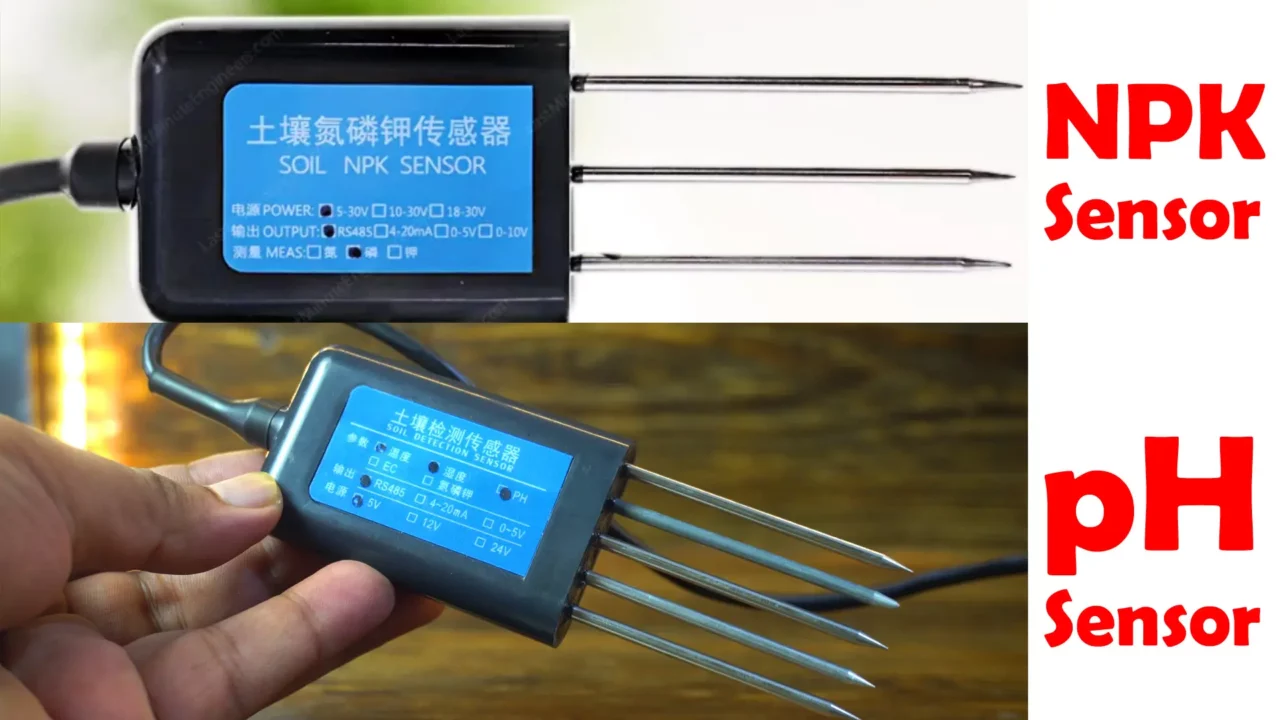 Soil pH Meter and npk sensor