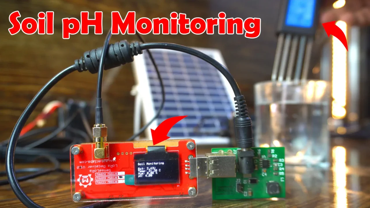 testing the Soil pH Meter