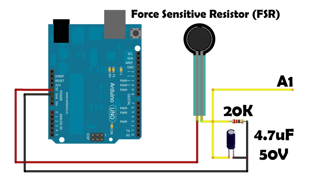 Force Sensitive Resistor with arduino