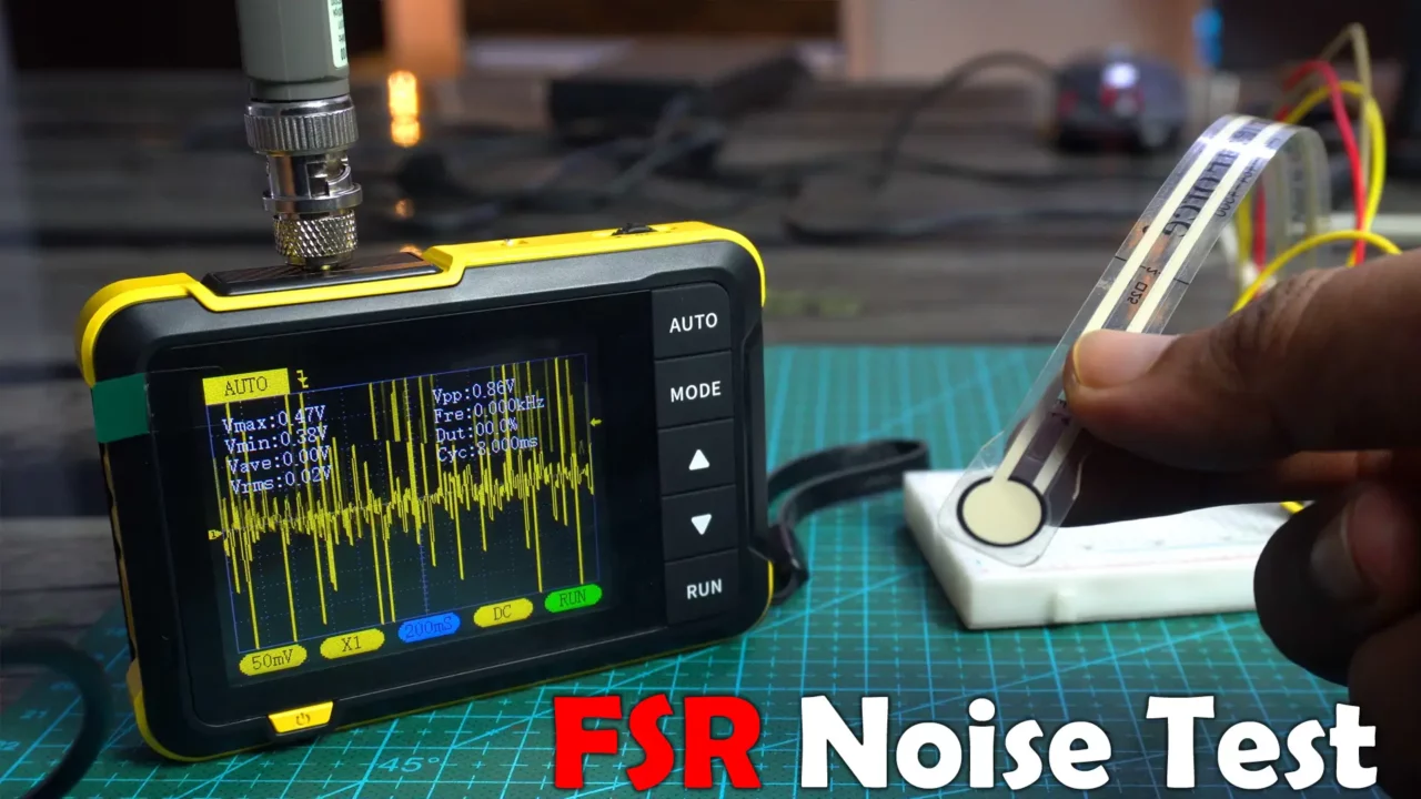 Force Sensitive Resistor noise testing