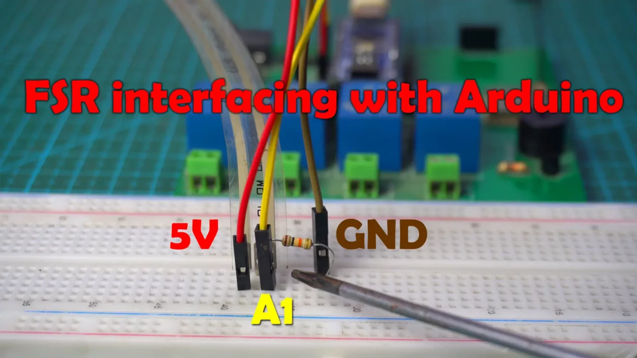 Force Sensitive Resistor with arduino